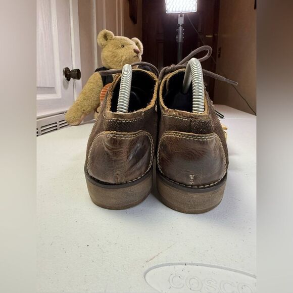 Bed Stu Men's Cap Toe Leather Oxford Shoes Size US 9.5 Factory Distressed - Picture 5 of 11